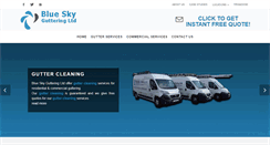 Desktop Screenshot of blueskyguttering.co.uk